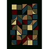 Radici USA Radici Usa Castello X 2 X 8 Runner Black Area Rugs