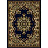 Radici USA Radici Usa Castello Ix 2 X 8 Runner Navy Area Rugs