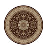 Radici USA Radici Usa Biltmore Iii 8 Round Brown Area Rugs