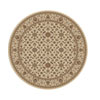 Radici USA Radici Usa Biltmore Ii 8 Round Light Ivory Area Rugs