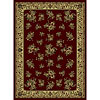 Radici USA Radici Usa Castello V 10 X 13 Burgundy Area Rugs