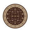 Radici USA Radici Usa Biltmore Iv 8 Round Brown Area Rugs