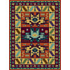 Radici USA Radici Usa Multicolor V 6 X 8 Brick Area Rugs