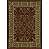 Radici USA Radici Usa Castello Vii 2 X 8 Runner Burgundy Area Rugs