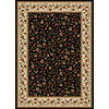 Radici USA Radici Usa Como Iii 2 X 8 Runner Black Area Rugs