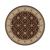 Radici USA Radici Usa Biltmore Ii 8 Round Brown Area Rugs