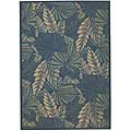 Capel Rugs Capel Rugs Seabreeze - Palms 5x8 Denim Area Rugs