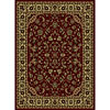 Radici USA Radici Usa Castello Xiii 5 X 8 Burgundy Area Rugs