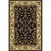 Radici USA Radici Usa Noble X 8 X 12 Black Area Rugs