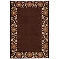 Capel Rugs Capel Rugs Satin - Kimono 6x8 Chocolate Area Rugs