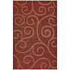 Klaussner Home Furnishings Klaussner Home Furnishings Soul Mates 2 8 X 11 Paprika Area Rugs