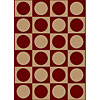 Radici USA Radici Usa Sofia Vii 8 X 11 Beige / red Area Rugs