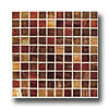Casa Italia Casa Italia Gold / bronze Mix Mosaic Rosso / ramato Tile  &  Stone