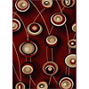 Radici USA Radici Usa Vesuvio V 5 X 8 Red Area Rugs