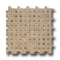Original Style Original Style Venetian Basketweave Mosaic Jerusalem Gold Tile  &