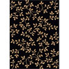 Radici USA Radici Usa Vesuvio Iii 8 X 11 Black Area Rugs