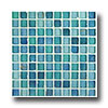 Casa Italia Casa Italia Fashion Mix Mosaic 1 X 1 Azzurro Tile  &  Stone