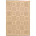 Capel Rugs Capel Rugs Seabreeze - Blocks 3x4 Wheat Area Rugs