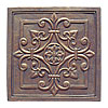 Interceramic Interceramic Metal Impressions Classic 12 X 12 Insert Bronze Til
