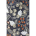 Klaussner Home Furnishings Klaussner Home Furnishings Grey Floral 5 X 8 Grey Floral Area Ru