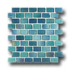 Casa Italia Casa Italia Fashion Mix Mosaic 1 X 2 Azzurro Tile  &  Stone
