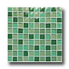 Casa Italia Casa Italia Crystal-c Trasparenze Glossy Mosaic Green Tile  &  Sto