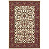 Radici USA Radici Usa Style V 5 X 8 Ivory / red Area Rugs