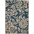 Capel Rugs Capel Rugs Seabreeze - Petals 8x10 Demin Area Rugs