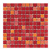 Interceramic Interceramic Intertech Color Line Mix Mosaic 1 X 2 Red Tile  &  St