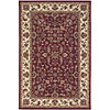 Radici USA Radici Usa Style Iii 8 X 10 Red / ivory Area Rugs