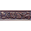 Interceramic Interceramic Metal Impressions Grapevine 4 X 12 Border Grapevine