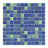 Interceramic Interceramic Intertech Color Line Mix Mosaic 2 X 2 Dark Blue / gre