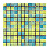 Interceramic Interceramic Intertech Color Line Mix Mosaic 2 X 2 Yellow / blue T
