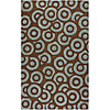 Klaussner Home Furnishings Klaussner Home Furnishings Coffee Shop 5 X 8 Chocolate Brown / blu