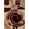 Radici USA Radici Usa Vesuvio Iv 8 X 11 Red Area Rugs