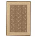 Capel Rugs Capel Rugs Finesse - Bouquet 2x 3 Coffee Area Rugs