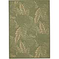Capel Rugs Capel Rugs Seabreeze - Palms 4x6 Spruce Area Rugs
