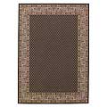Capel Rugs Capel Rugs Satin - Mir 6x8 Black Area Rugs