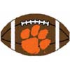 Logo Rugs Logo Rugs Clemson University Clemson Football 15 inch x 24 inch  Are