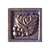 Interceramic Interceramic Metal Impressions Grapevine 2 X 2 Deco A Grapevine