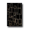 Hellenic Rug Imports, Inc. Hellenic Rug Imports, Inc. Napoli 5 X 8 Boxes Black Area Rugs