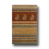 Hellenic Rug Imports, Inc. Hellenic Rug Imports, Inc. Palermo 8 X 11 Paisley Stripe Rust Ar