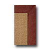 Hellenic Rug Imports, Inc. Hellenic Rug Imports, Inc. Athena Sisal 5 X 8 Brown Faux Leather