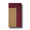 Hellenic Rug Imports, Inc. Hellenic Rug Imports, Inc. Athena Sisal 5 X 8 Red Faux Leather A