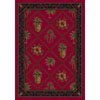 Milliken Milliken Bristol Bay 3 X 4 Ruby Area Rugs