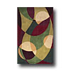 Hellenic Rug Imports, Inc. Hellenic Rug Imports, Inc. Torino 1 X 2 Retro Circle Multi Area