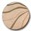 Hellenic Rug Imports, Inc. Hellenic Rug Imports, Inc. Goels Natural 8 Round Cosmic Area Rug