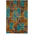 Capel Rugs Capel Rugs Crystalle - Spheres 10x14 Aquabrass Area Rugs