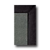 Hellenic Rug Imports, Inc. Hellenic Rug Imports, Inc. Athena Charcoal 8 X 11 Black Faux Lea