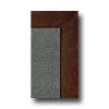 Hellenic Rug Imports, Inc. Hellenic Rug Imports, Inc. Athena Charcoal 8 X 11 Brown Faux Lea